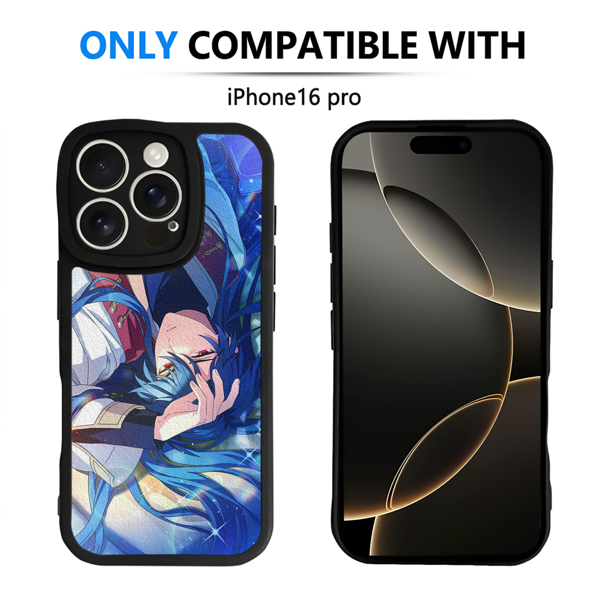（画像用） 刀剣乱舞 Touken Ranbu 【iPhone 16シリーズ対応】シリコンスマホケース（レザー調） 材質：シリコン